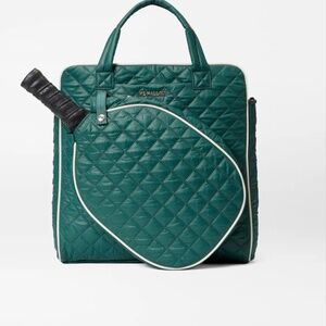 MZ Wallace PickleBall Tote: Emerald Green-NWT